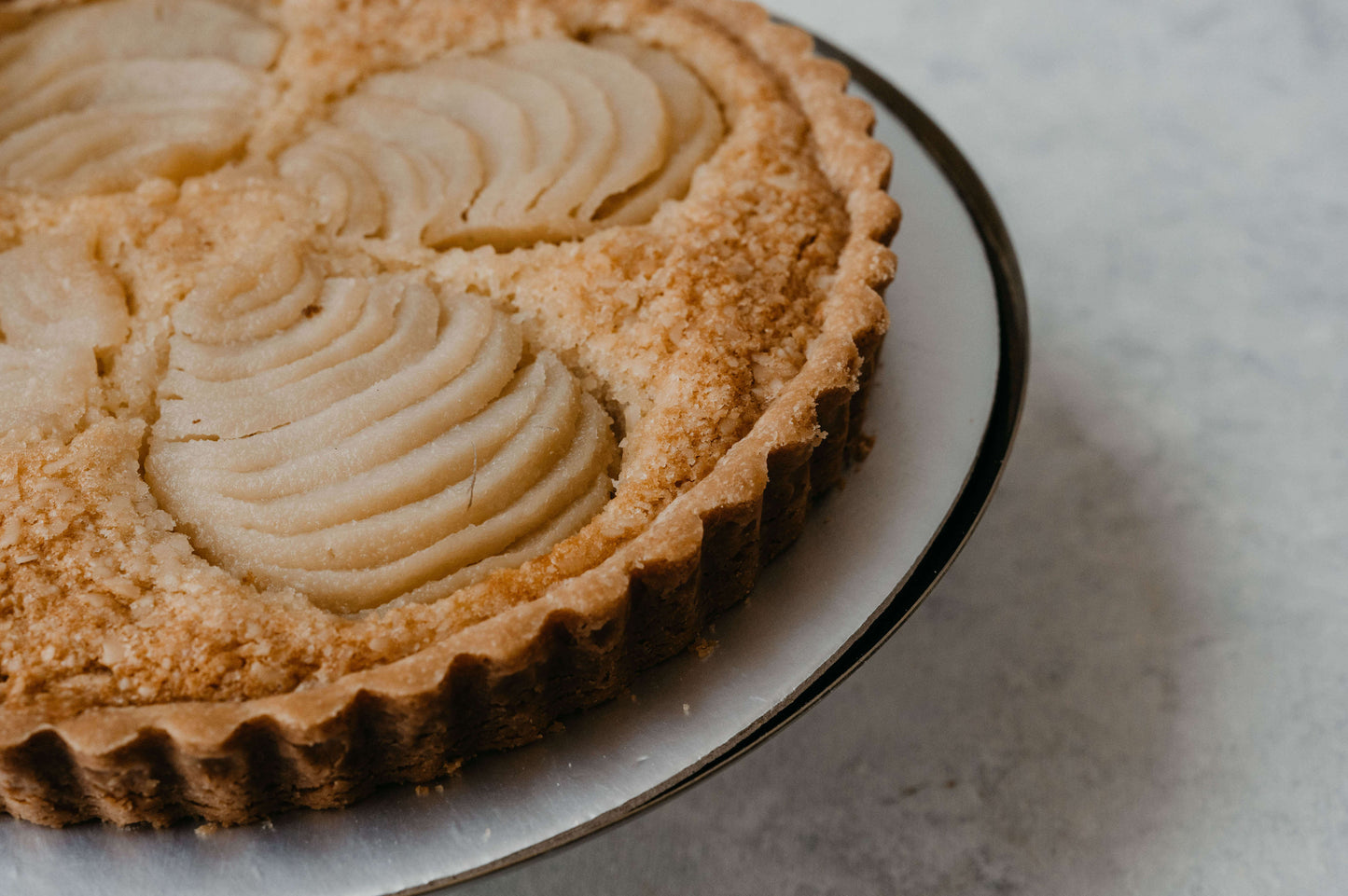 Tarta de pera