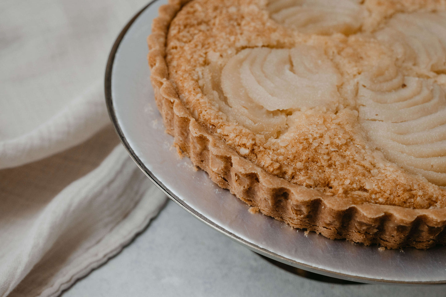 Tarta de pera